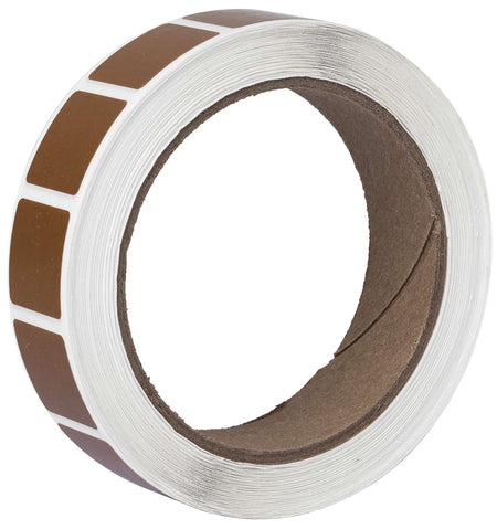 Action Target PASTBR Brown Adhesive Target Pasters 7/8" Paper 1000 Per Roll