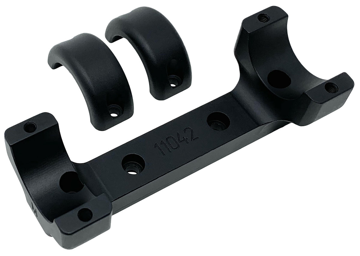 DNZ 11042 Game Reaper Traditions Scope Mount Ring Combo Matte Black 1-Inch