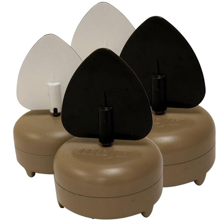 Mojo Outdoors Dove A Flicker Ground Spinning Decoy Multi Color Plastic 4 Pack