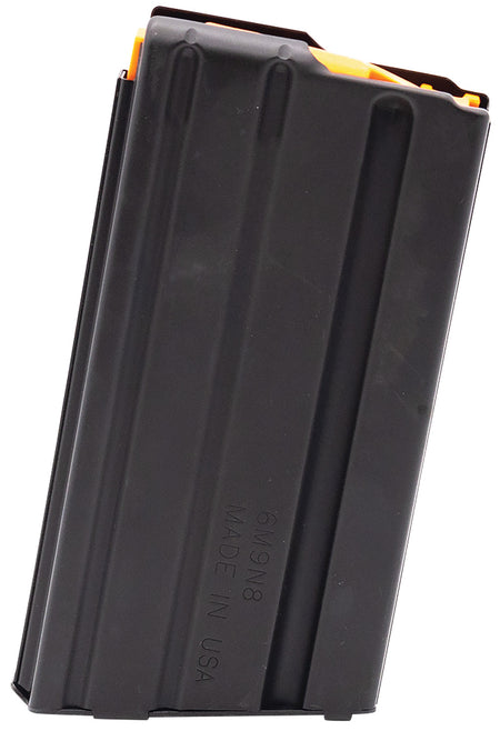 DuraMag SS 20-Round 223 Rem/300 Blackout/5.56 NATO AR-15 Magazine Black with Orange Follower