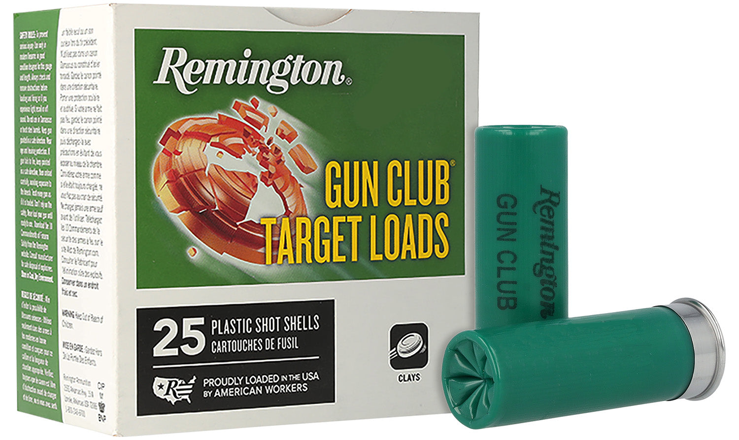 Remington Ammunition 20244 Gun Club Target Load 12 Gauge (12 ga.)  2.75 in. 1 1/8 oz 7.5 Shot