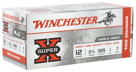 Winchester Xpert Game & Target HIgh Velocity California Certified Nonlead Ammunition Value Pack 12 Gauge 2.75 in / 2.75 in #7 1 oz