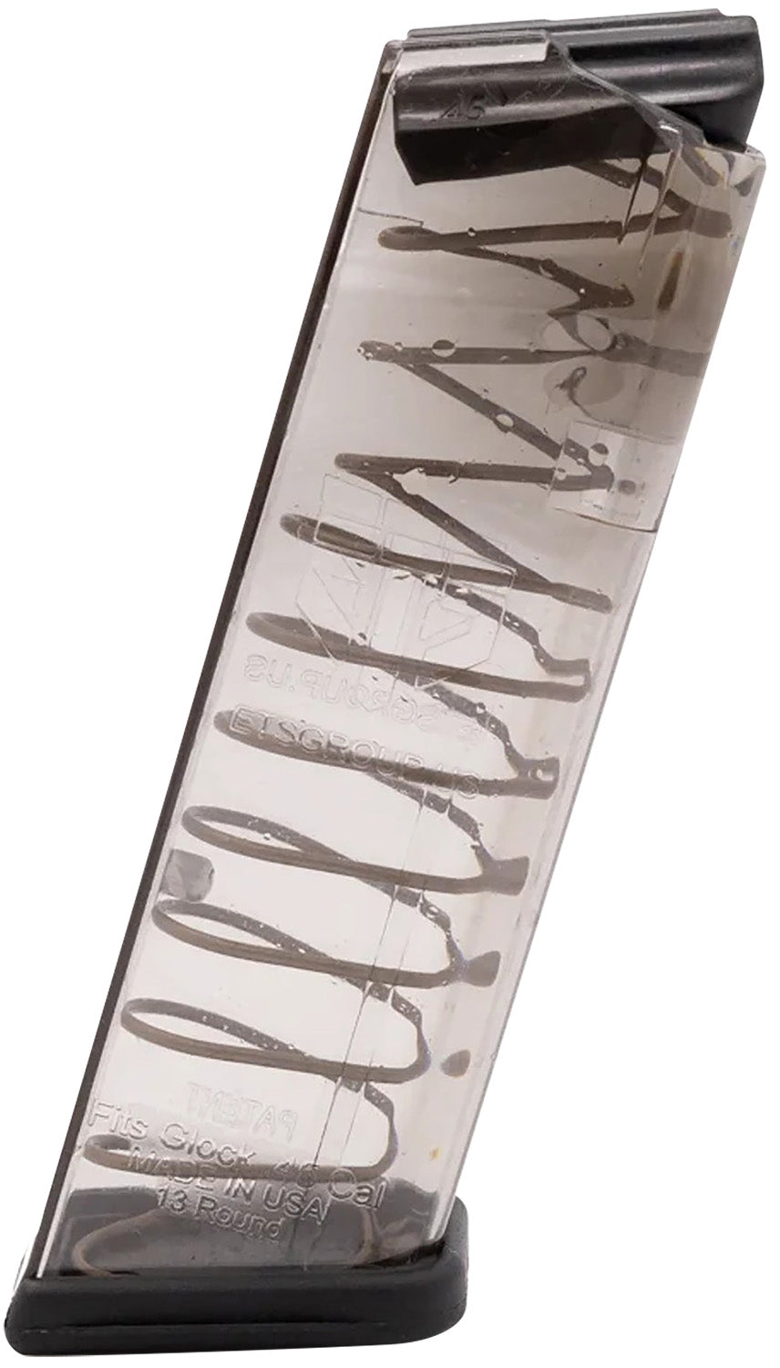 ETS Group GLK21 Glock 21/30/41 13-Round .45 ACP Clear Polymer Handgun Magazine
