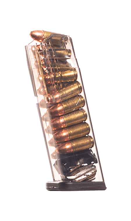 ETS Group SG932015 15rd 9mm Luger Clear Detachable Pistol Magazine for Sig P320 Compact