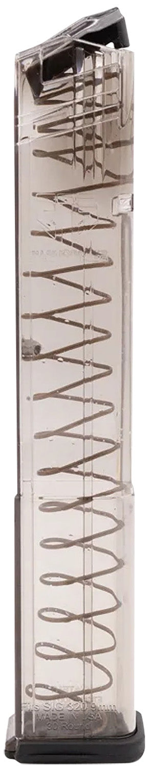 ETS Group SG932030 30rd 9mm Luger Clear Detachable Pistol Magazine for Sig P320