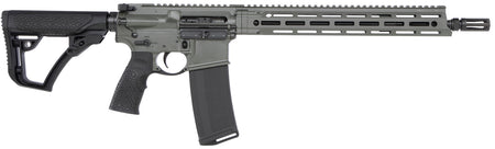 Daniel Defense 0212801219047 DDM4 V7 SLW 5.56x45mm NATO 14.50" 32+1 Deep Woods Green Cerakote 6 Position w/SoftTouch Overmolding Stock
