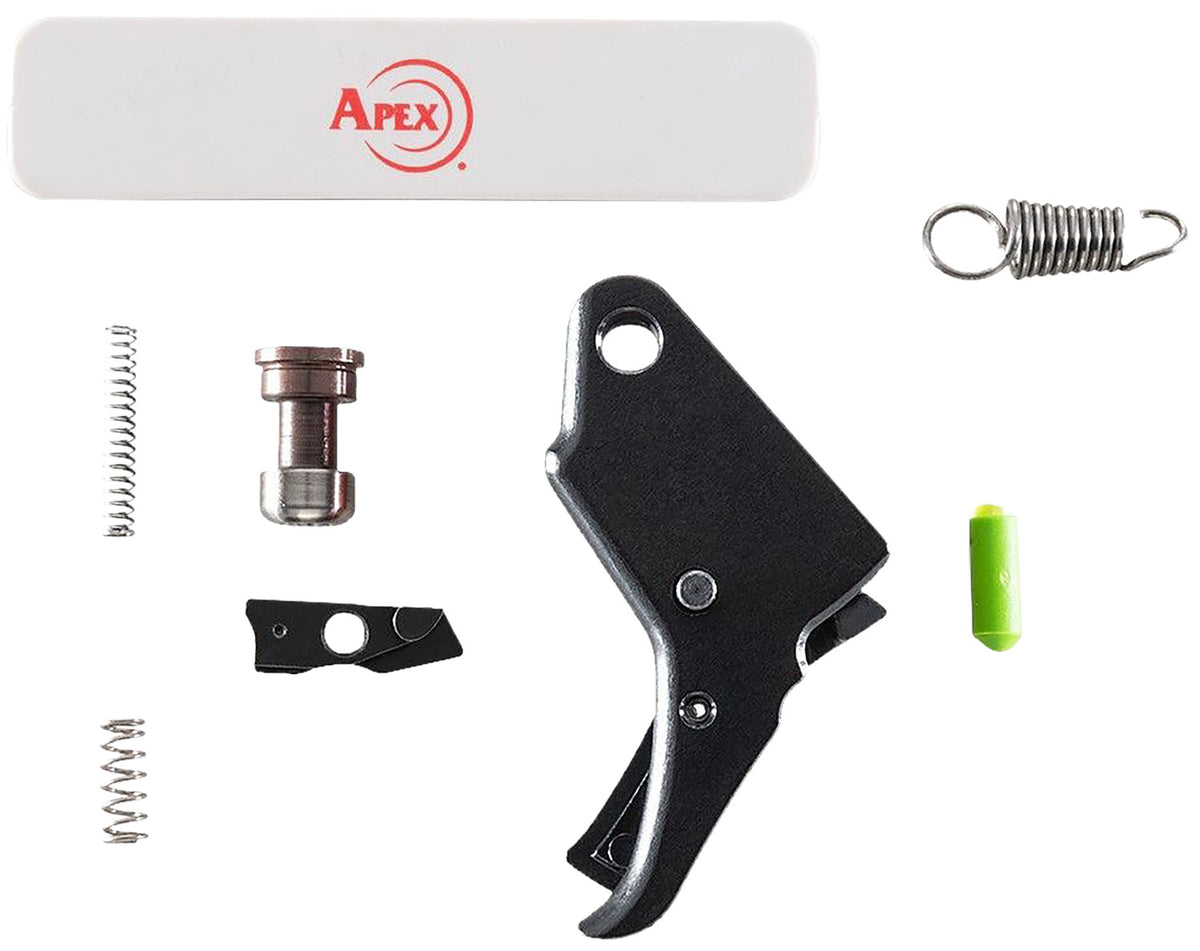 Apex Tactical 100171 Action Enhancement Trigger & Duty/Carry Kit Black Drop-In for S&W M&P Shield 2.0 9/40
