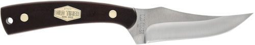 Old Timer Sharpfinger Large Fixed Blade Knife 4" Stainless Steel Delrin Handle with Sheath