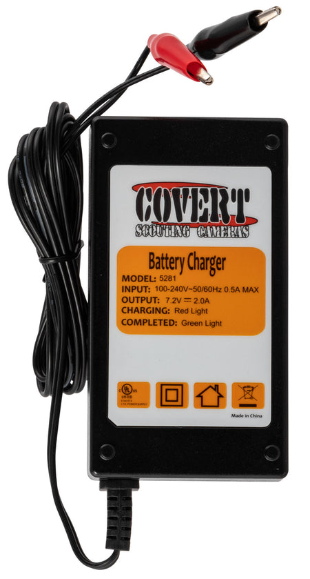 Covert Scouting Cameras 5298 LiFePO4 Wall Charger for LFP Battery