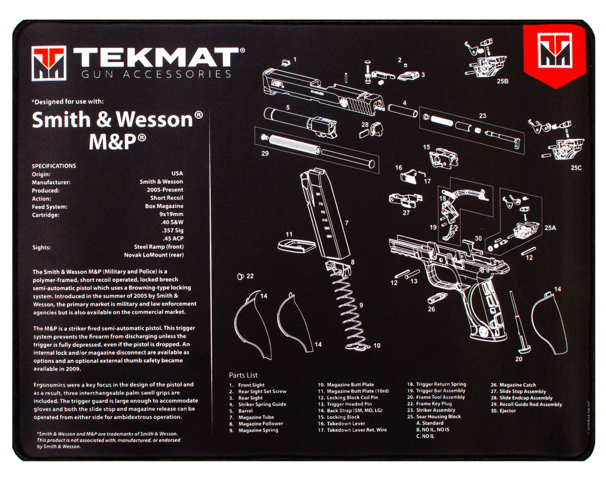 Ultra 20 Pistol Cleaning Mat