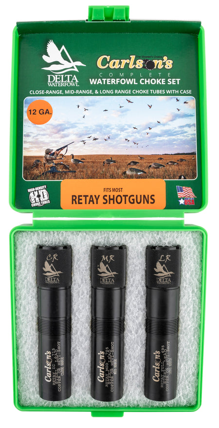 Carlson's 07779 Delta Waterfowl Extended Choke Tube Retay 12 Gauge Multi-Range 17-4 Stainless Steel