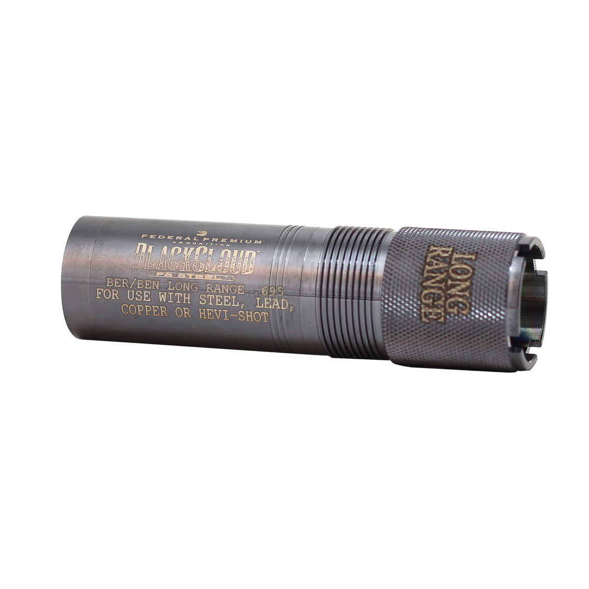 Carlson's Black Cloud Extended Choke Tube Beretta/Benelli Mobil 12 Gauge Long Range Titanium Coated Steel