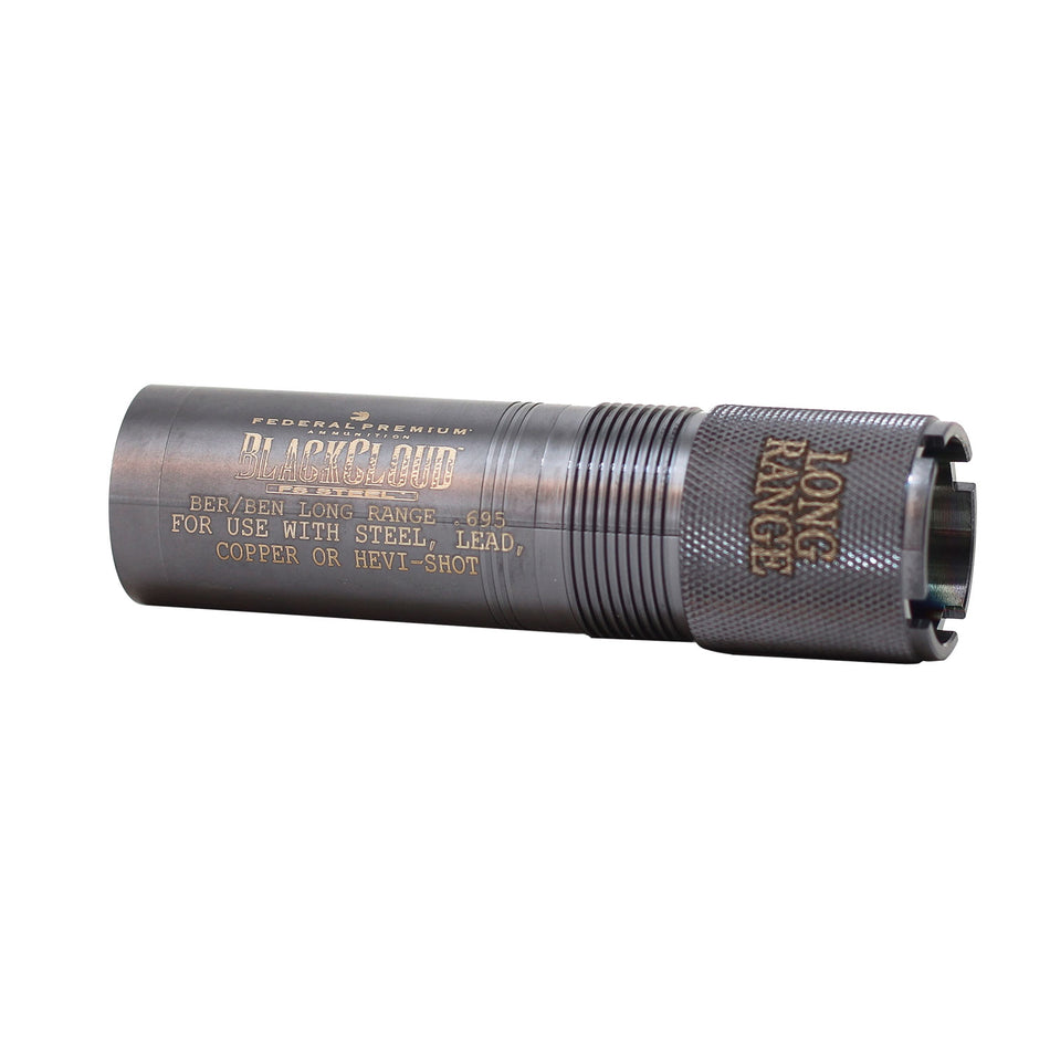Carlson's Black Cloud Extended Choke Tube Beretta/Benelli Mobil 12 Gauge Long Range Titanium Coated Steel