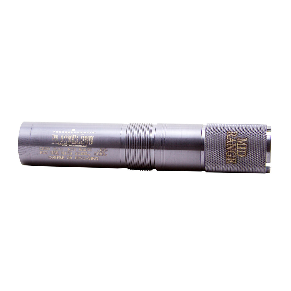 Carlson's Black Cloud Choke Tube for Benelli Crio/Crio Plus 20 Gauge Mid-Range Steel Titanium Coated