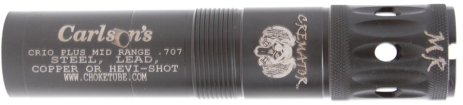 Carlson's Cremator Choke Tube for Benelli Crio Plus 12 Gauge Mid-Range Ported 17-4 Stainless Steel