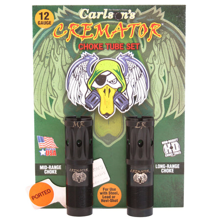 Carlson's Cremator 11542 Winchester 12 Gauge Mid/Long Range Ported Choke Tube 17-4 Stainless