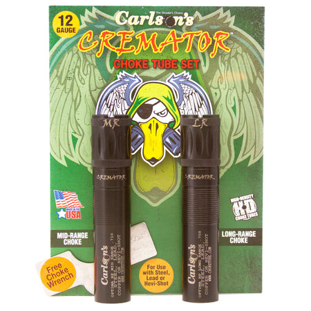 Carlson's Cremator 11662 Beretta Optima HP 12 Gauge Mid/Long Range Non-Ported Choke Tube 17-4 Stainless