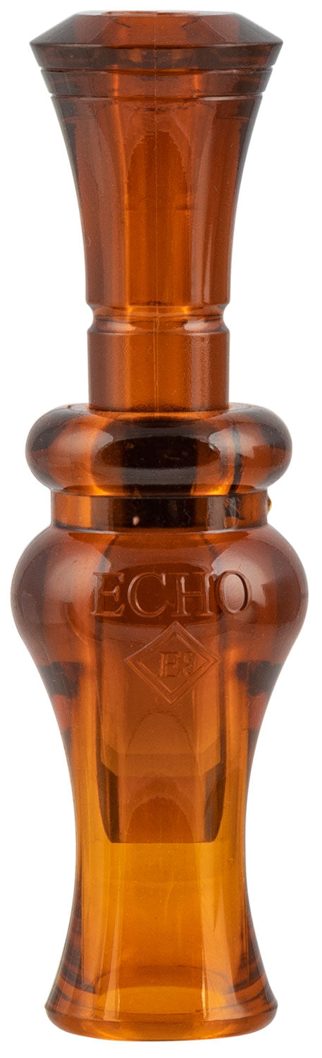 Echo Calls 77784 Trash Talker Double Reed Mallard Duck Call Brown Polycarbonate