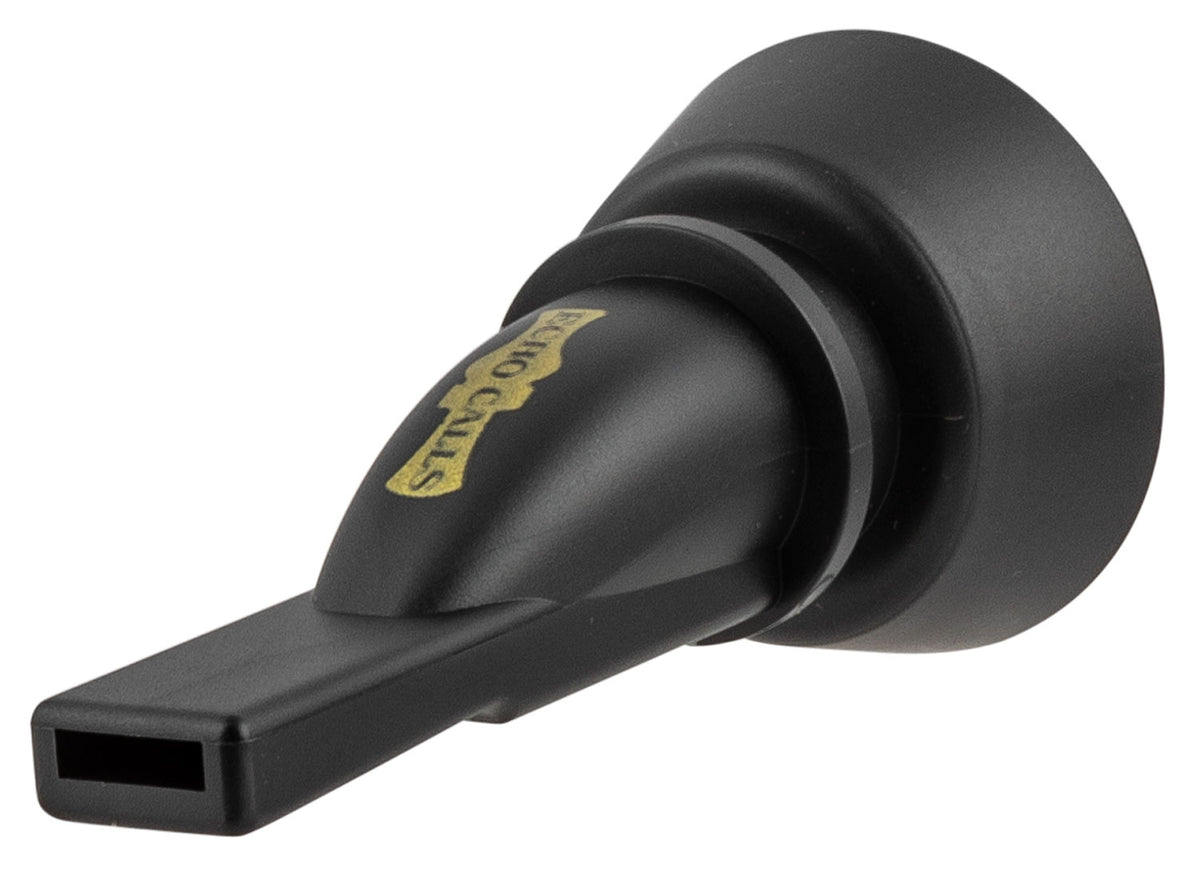 Echo Calls 78006 3-in-1 Whistle Duck Call Mallard/Widgeon/Pintail Black Plastic