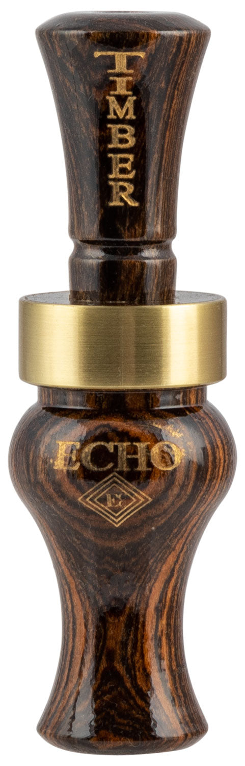 Echo Calls 78015 Timber Single Reed Mallard Hen Duck Call Brown Bocote Timber