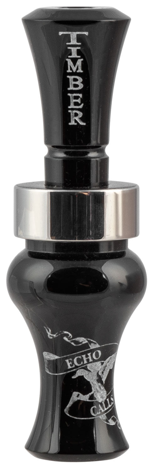 Echo Calls 77715 Timber Single Reed Mallard Duck Call Black Acrylic