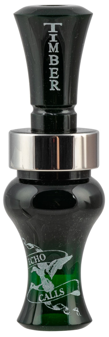 Echo Calls 77766 Timber Single Reed Mallard Hen Duck Call Dark Green Acrylic