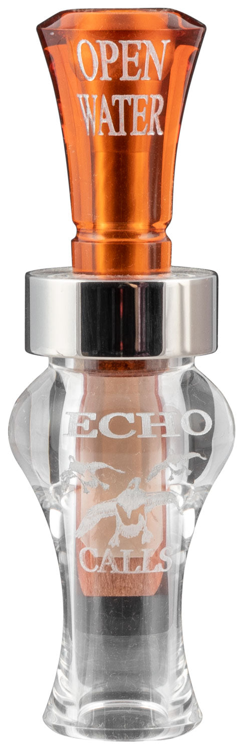 Echo Calls 77758 Open Water Single Reed Duck Call - Bourbon Acrylic