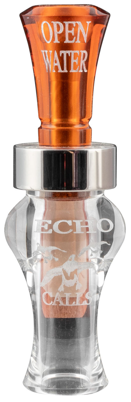 Echo Calls 77758 Open Water Single Reed Duck Call - Bourbon Acrylic