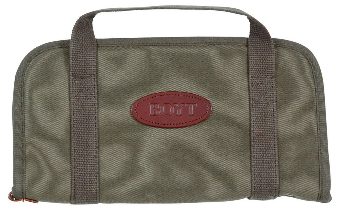 Boyt Harness 0PP650009 Rectangular Pistol Rug OD Green Canvas Handgun Rug