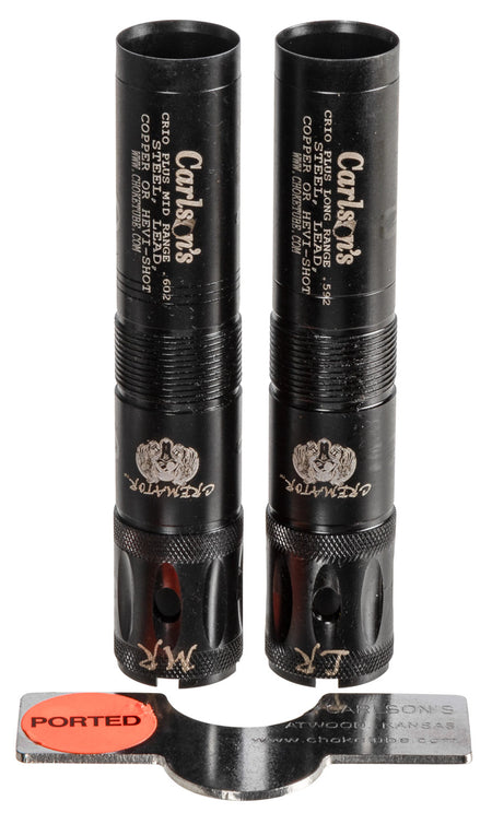 Carlson's Choke Tubes 11490 Cremator Benelli Crio/Crio Plus 20 Gauge Mid/Long Range Ported Choke 17-4 Stainless