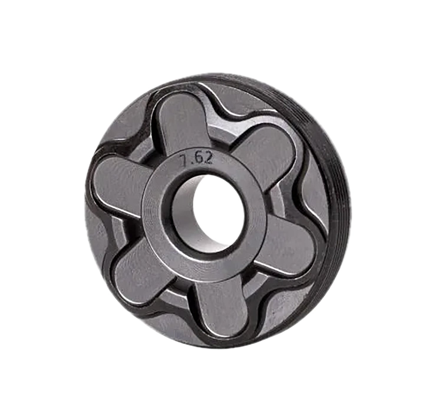 Rugged Suppressors FC003 OEM Front Cap 7.62mm Black for Radiant/Surge/Razor762 and Micro30