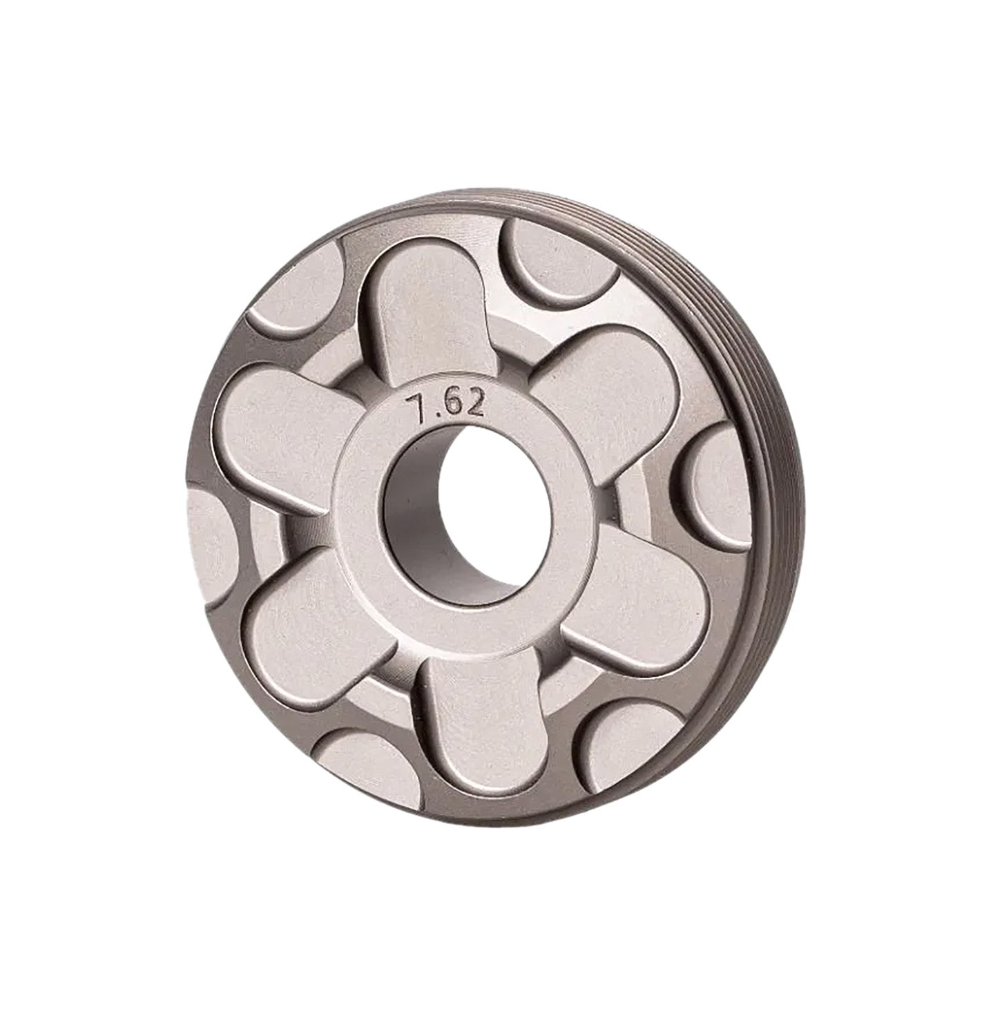 Rugged Suppressors FC005 TI Titanium Front Cap 7.62mm with Teflon Coating