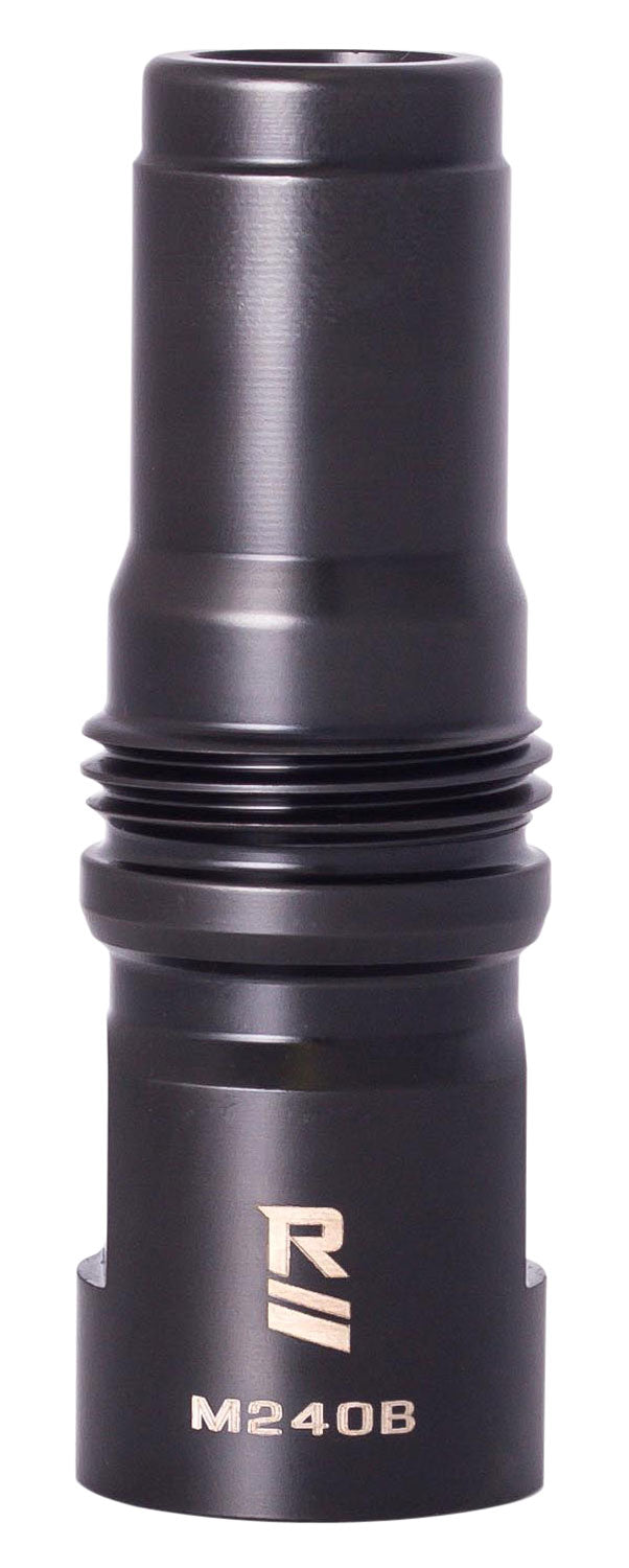 Rugged Suppressor MD002 M240B Muzzle Device Black 25/32x24 Threads Dual Taper Locking System for Surge762 Razor762 Micro30