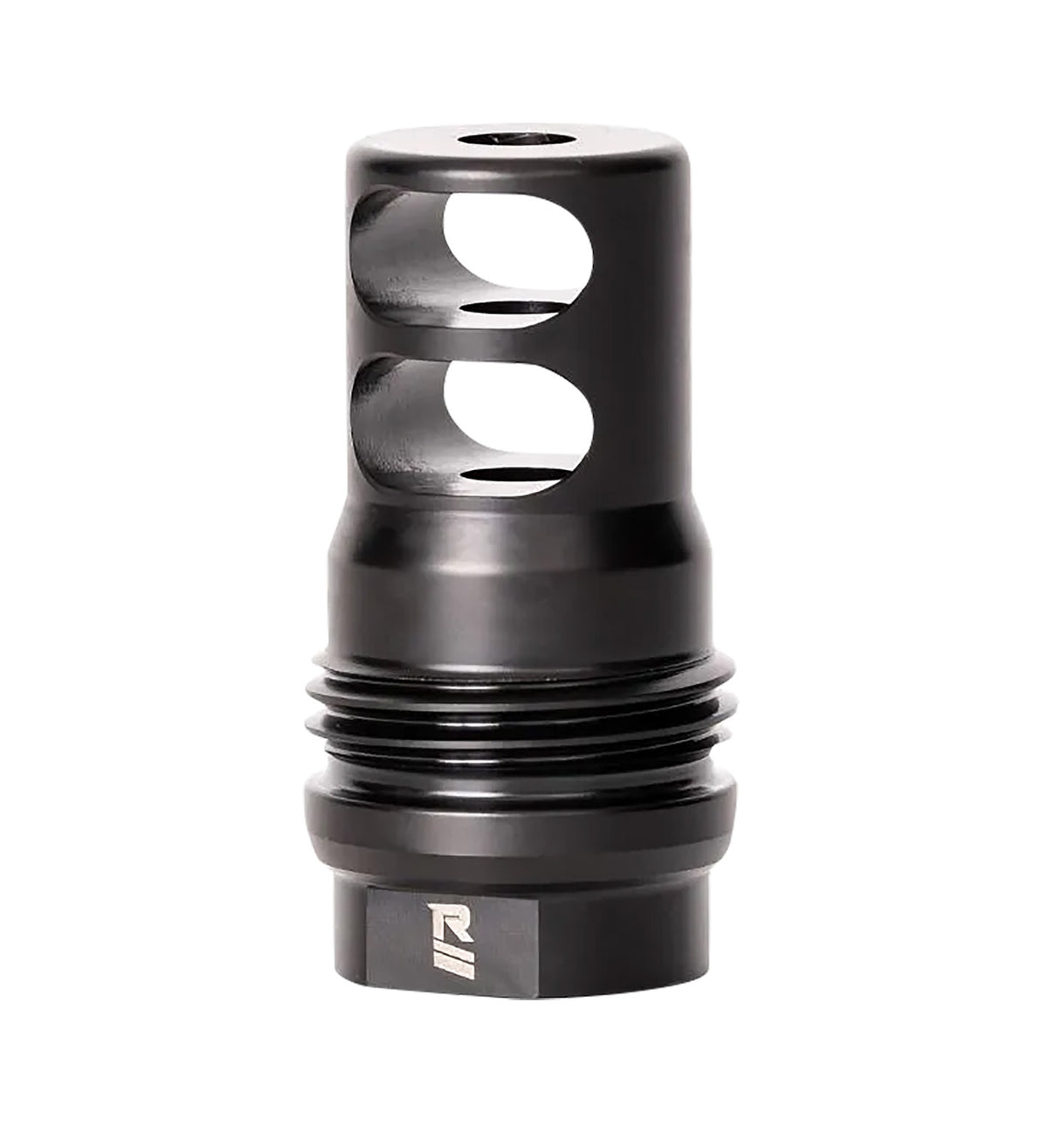 Rugged Suppressor MB010 2 Port Brake Black 1/2"-28 tpi 2.16" OAL 5.56x45mm NATO for Radiant762 Surge762 Razor762 Micro30