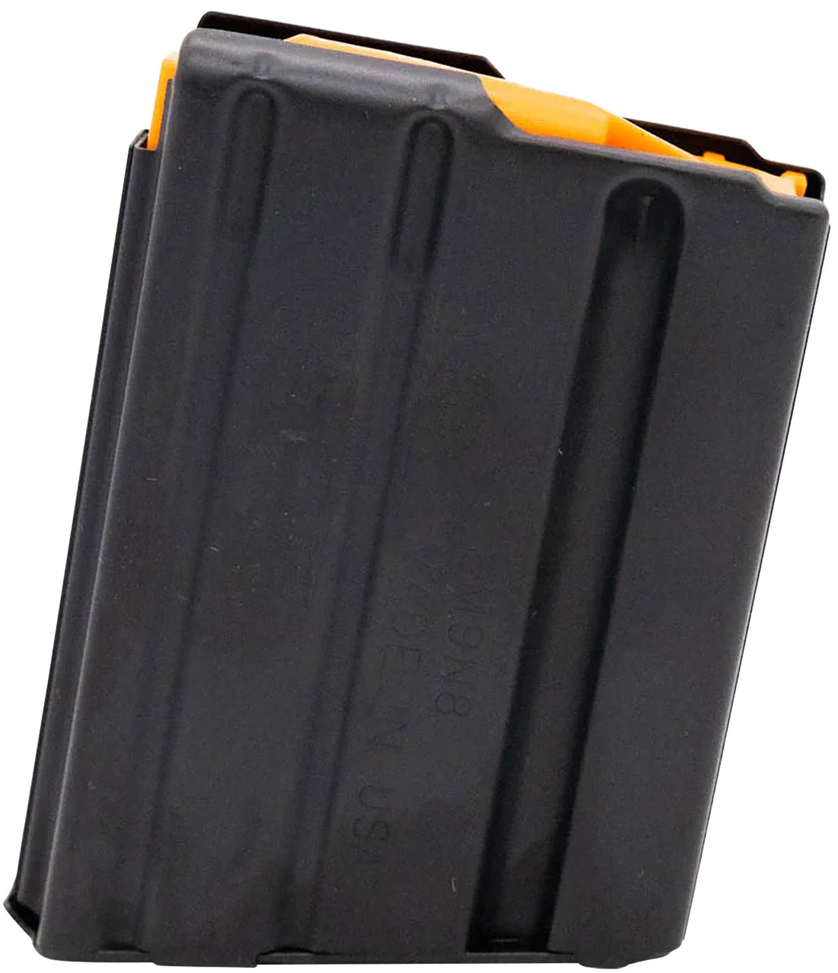 DuraMag SS 10-Round 223 Rem/300 Blackout/5.56 NATO AR-15 Magazine Black with Orange Follower