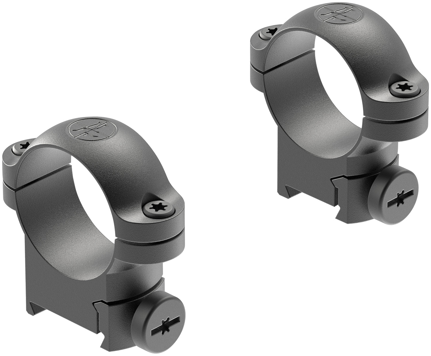 Leupold 54409 Ringmounts Matte Black Sako 1-Inch Medium Scope Rings