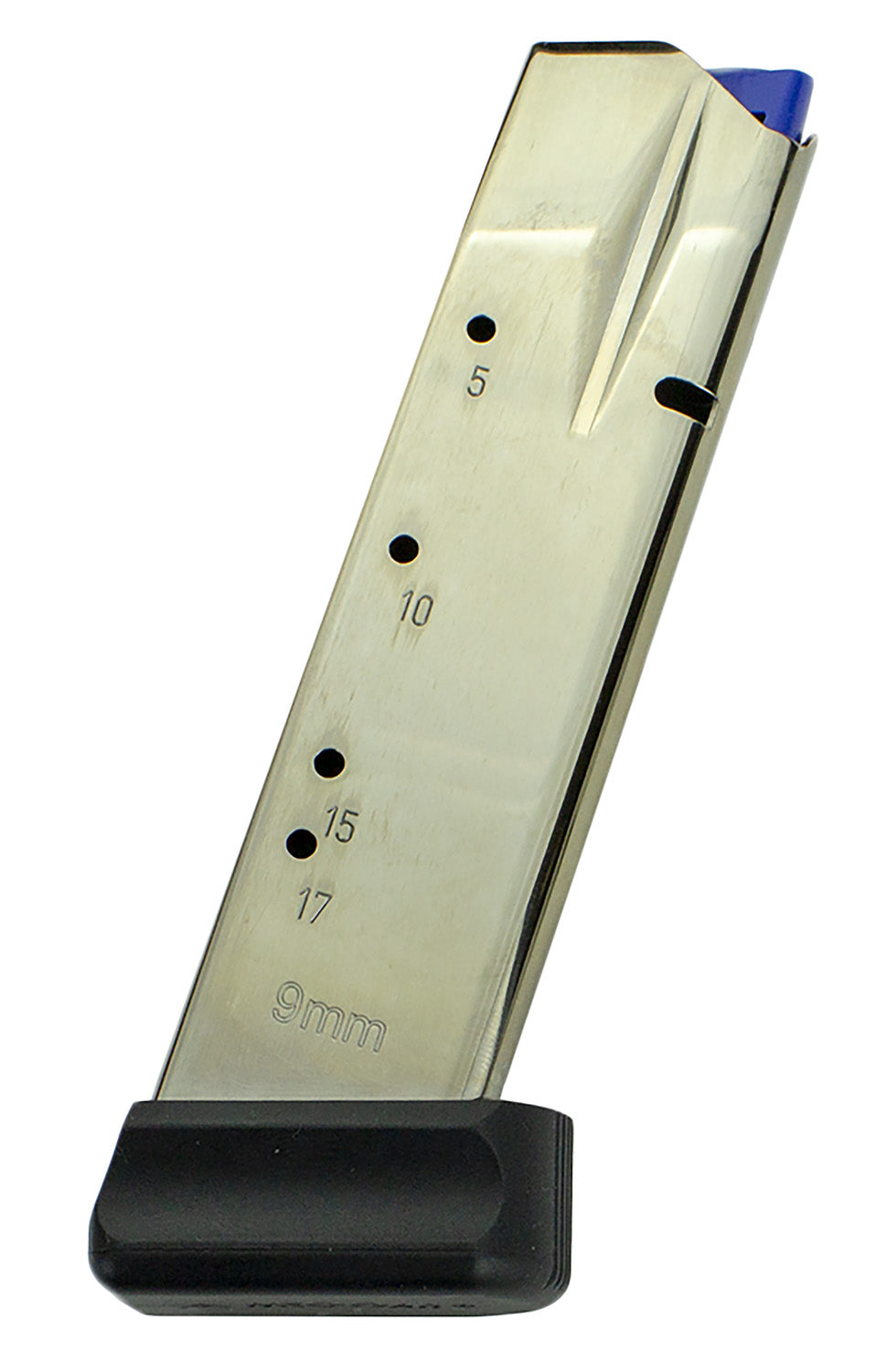CZ-USA 11161 CZ 75 SP-01/Shadow 2 19rd 9mm Luger Nickel Steel Magazine