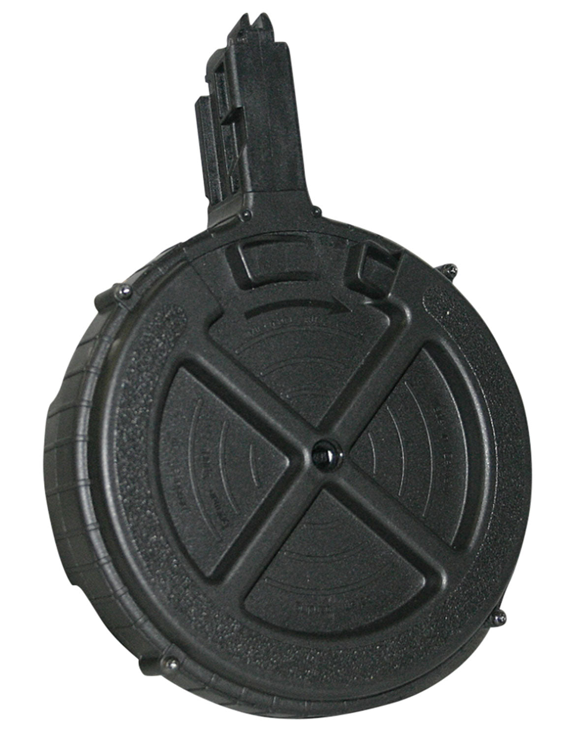 GSG GSG-16 110-Round Rotary 22 LR Black Polymer Rifle Magazine