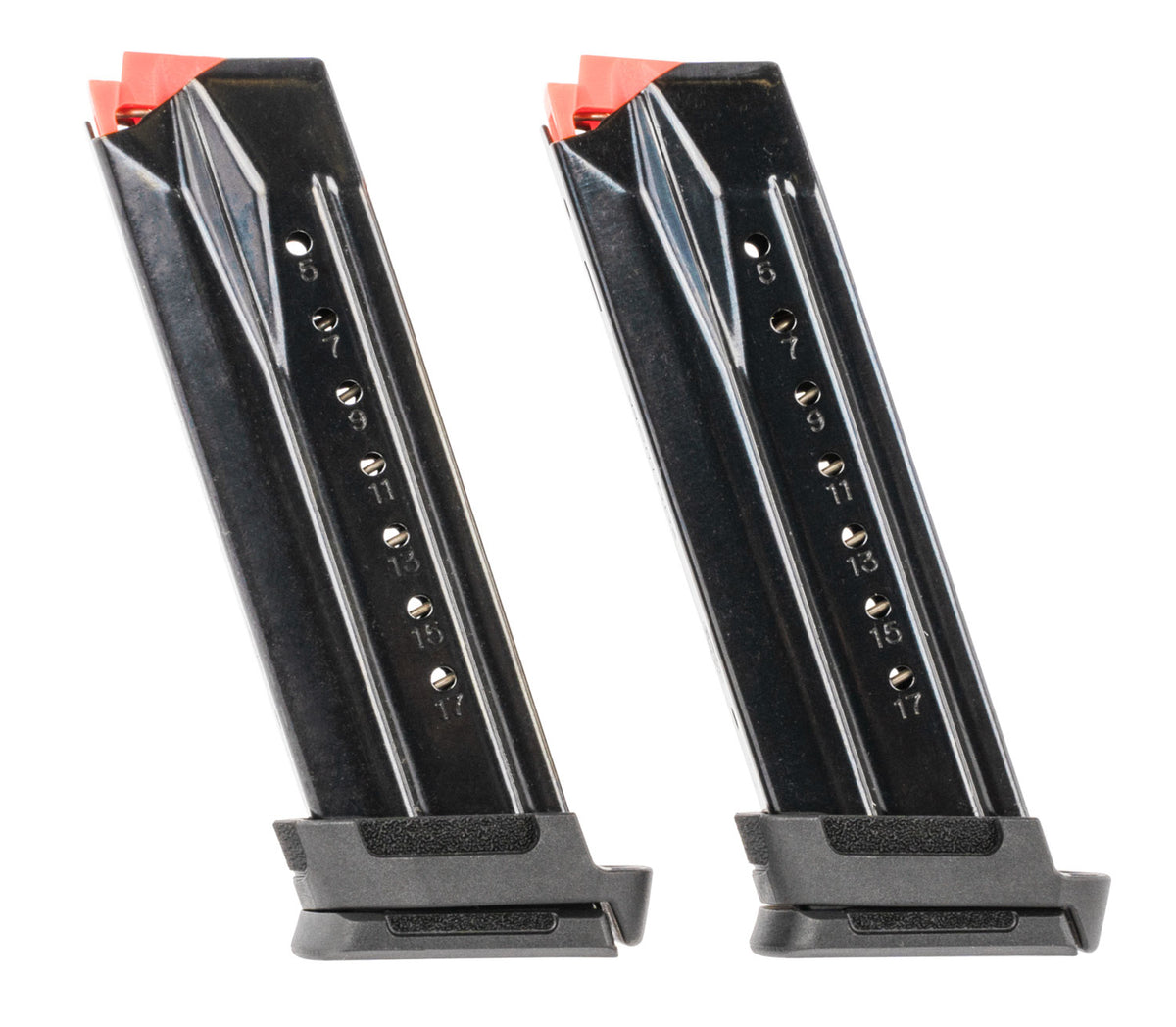Ruger 90691 Security-9 Value Pack 17rd 9mm Luger Black Oxide Steel Magazines 2-Pack