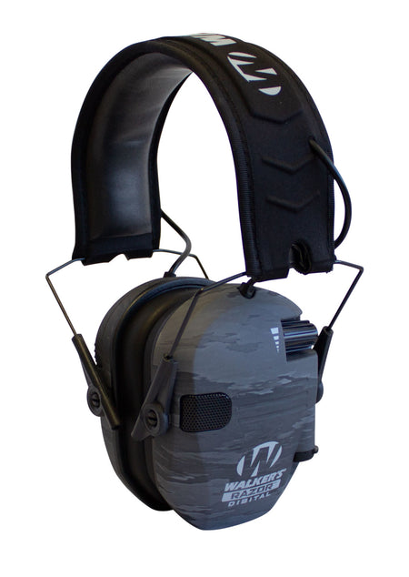Walker's Razor PRO Digital Electronic Earmuff 23 dB Over-the-Head Ghost Camo/Black