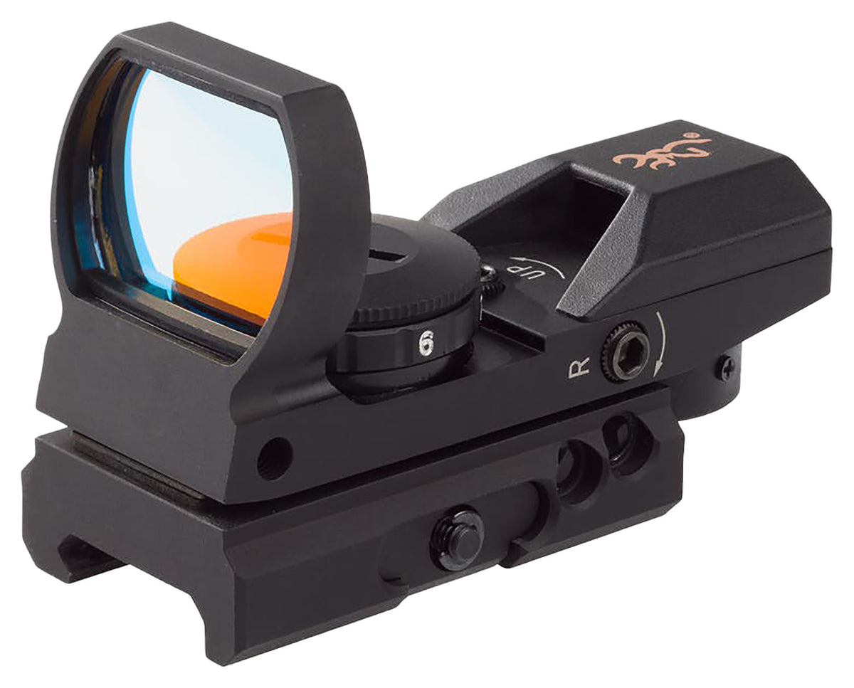 Browning Buck Mark Reflex Sight Black 1x 3 MOA Red Dot Multi-Reticle Rimfire
