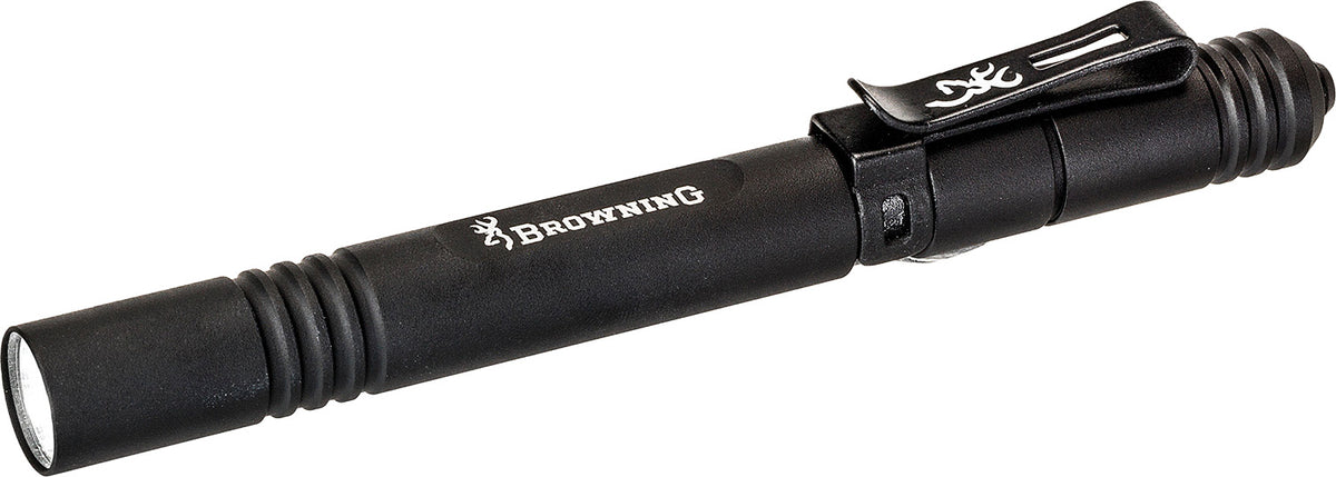 Browning 3712123 Microblast 2 AAA Pen Light Black Aluminum 60 Lumens White LED
