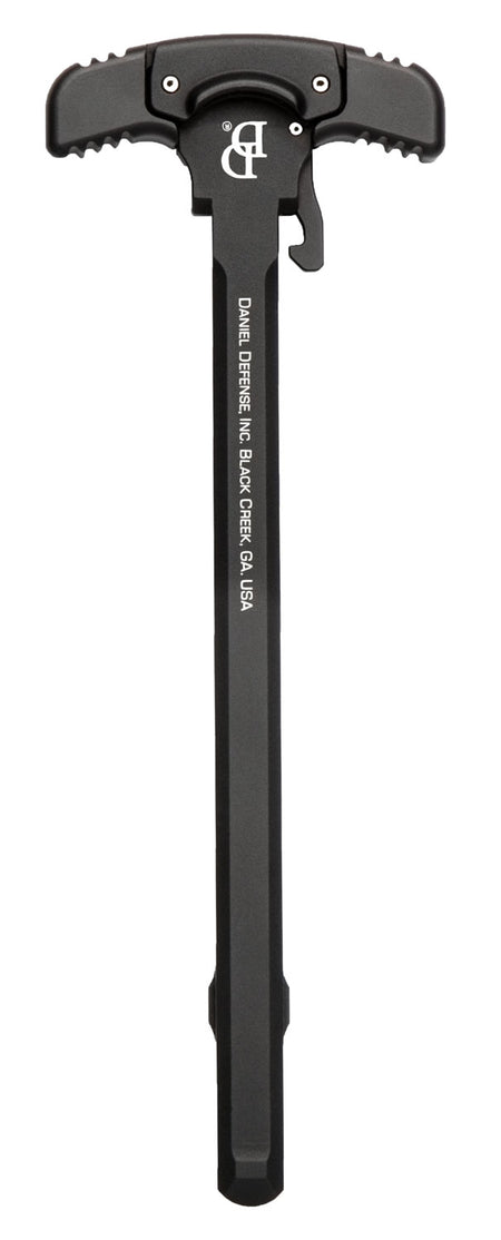 Daniel Defense 0401304129006 Grip-N-Rip Charging Handle for AR-10 Black Hardcoat Anodized Aluminum