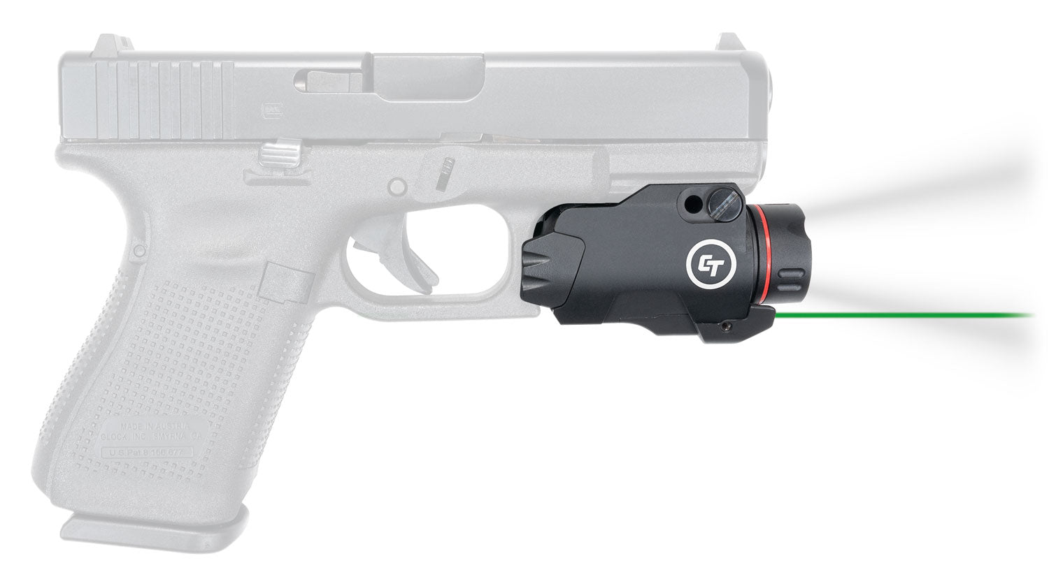 Crimson Trace 0177201 Rail Master Pro Green Laser & 400 Lumen White Light, Picatinny/Weaver Mount