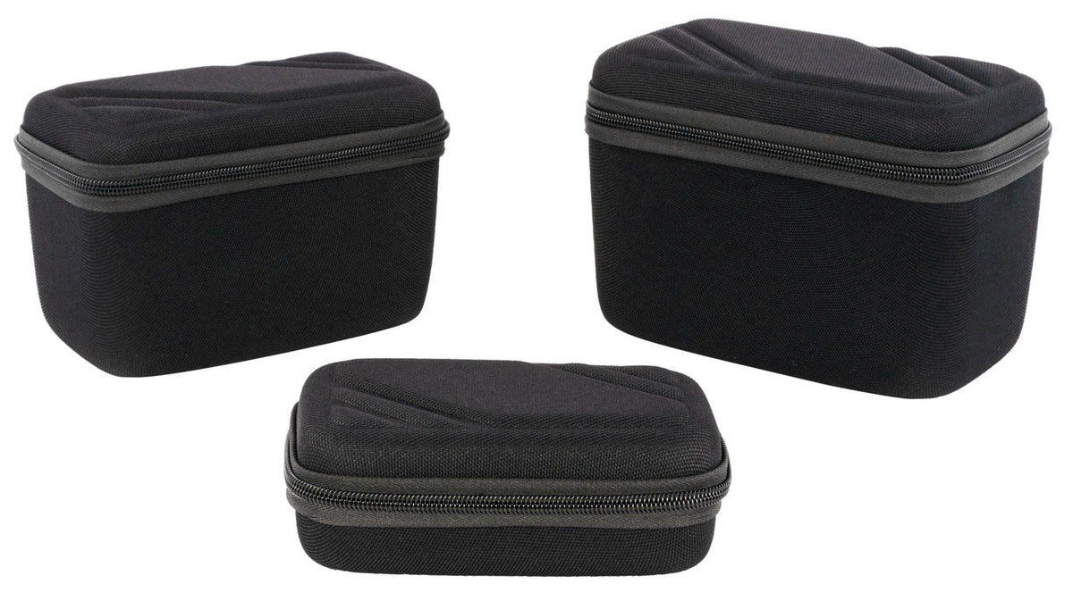 US PeaceKeeper P25020 Gear and Ammo Case Set of 3 Black EVA Nylon