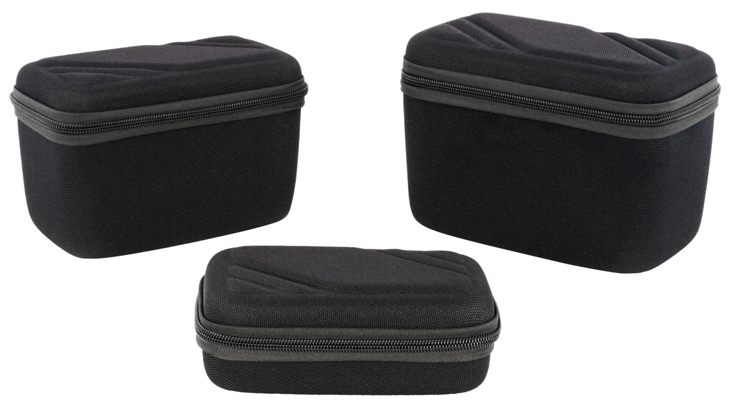 US PeaceKeeper P25020 Gear and Ammo Case Set of 3 Black EVA Nylon