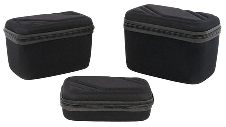 US PeaceKeeper P25020 Gear and Ammo Case Set of 3 Black EVA Nylon