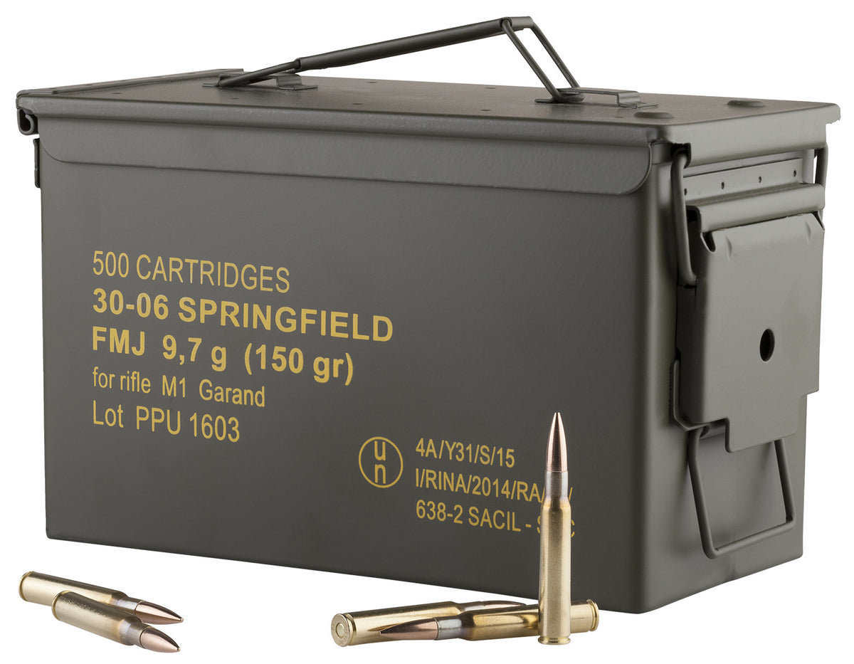 Prvi Partizan PP3006GMC  Full Metal Jacket FMJ 150 Grain .30-06 Springfield