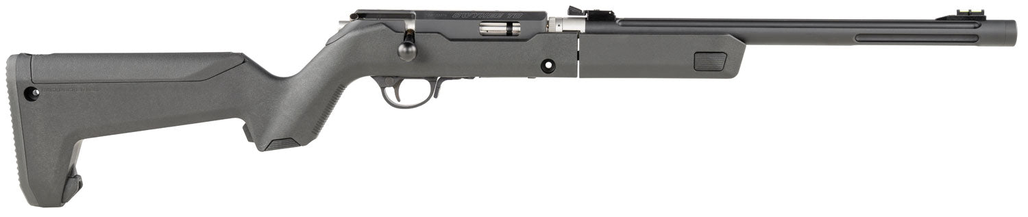 Tactical Solutions OHRTD22LRMBOBBLK Owyhee 22 LR 10+1 16.50" Fluted/Threaded, Black, Folding Takedown Rec, Magpul Backpacker Stock, Fiber Optic Sights