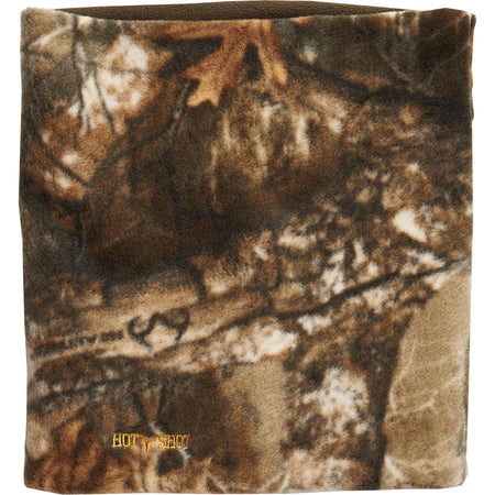 Hot Shot Gator Fleece Gaiter Reversible Realtree Edge